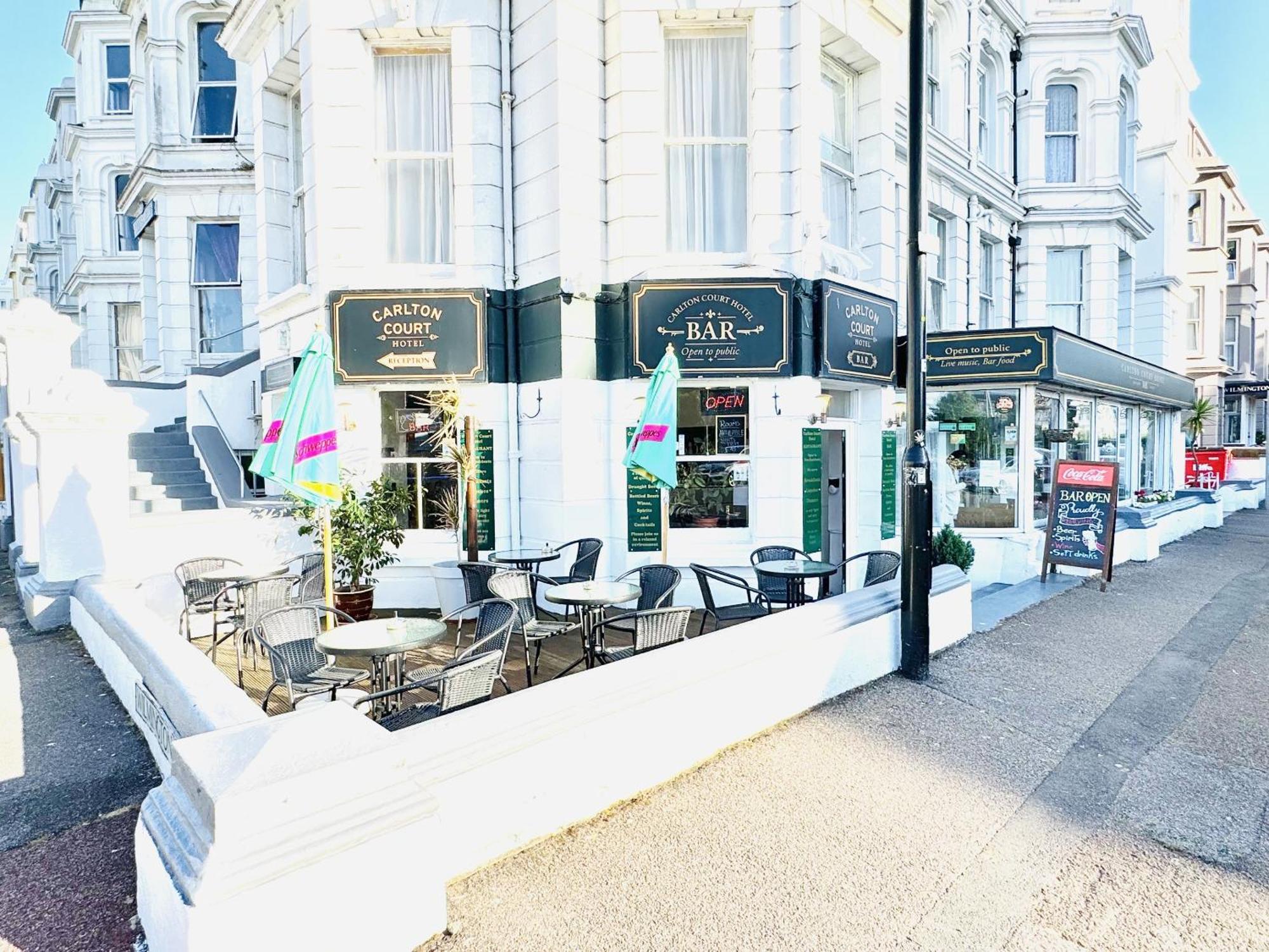 Carlton Court Hotel Eastbourne Eksteriør bilde